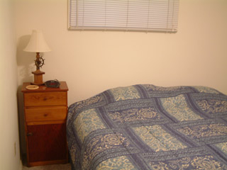 Picture of first bedroom on main level