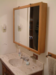 Main Bath view of sink